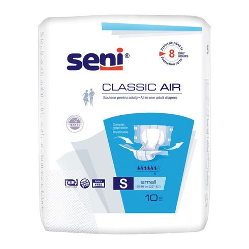 Scutece adulti SENI CLASSIC AIR Small, 6 picaturi